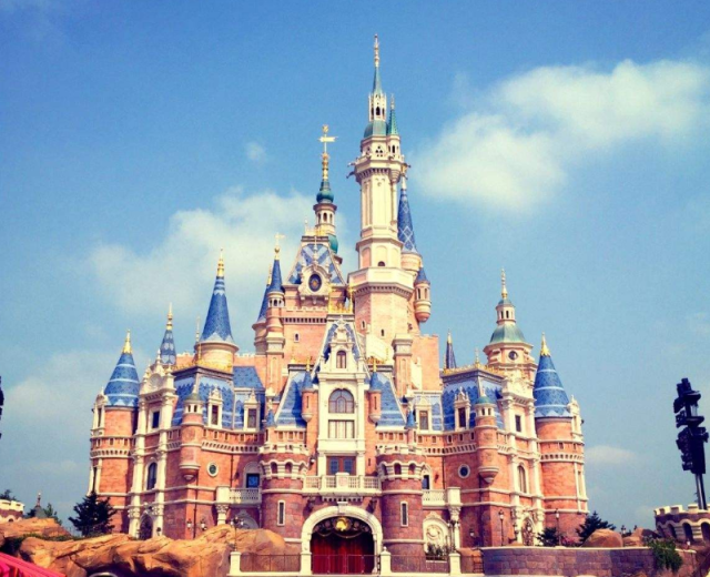 DISNEY RESORT IN SHANGHAI,CHINA